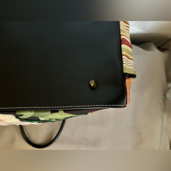 ISABELLA FIORE PEACHY KEEN PEACH BLOSSOM LG CARRY ON BEADED DR. HANDBAG Y2K $745 - Picture 7 of 8